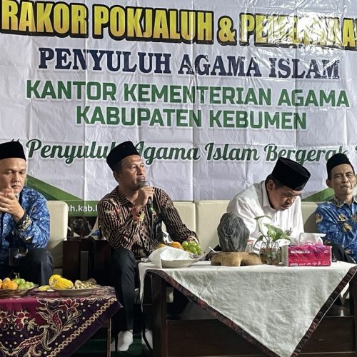Faozan Bakhtiar Tekankan Tiga Pesan Penting bagi Penyuluh Agama Islam Kemenag Kebumen
