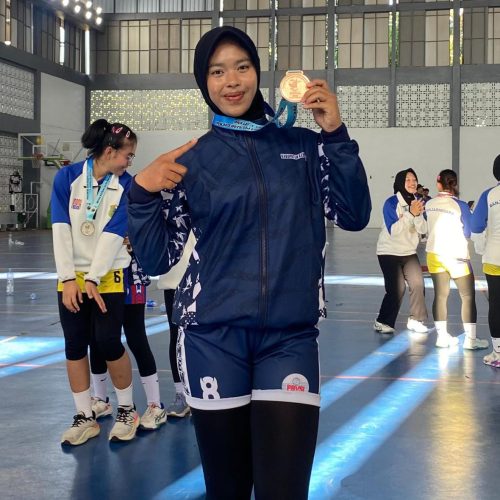 Fatwah Asti Antar Tim Voli Putri Raih Podium POPDA Jateng 2026