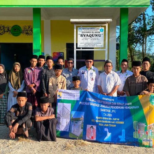 Kemenag Kebumen dan PUPR Dorong Pesantren Sehat dan Ramah Santri melalui Program Sanitasi LPK
